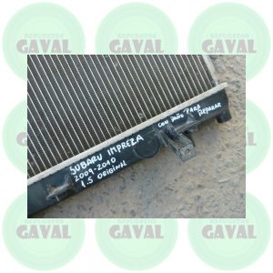Radiador de Agua Subaru Impreza 1.5 2009-2010 daños