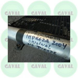 Radiador de Aire A/C Condensador Subaru Impreza 2004 (Sólo detalles estéticos)