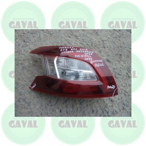 Foco Trasero Chofer Halogeno/Leds Peugeot 308 2014-2015 (dañado)