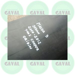 Guardafango Trasero Chofer Mazda 3 Sedan 2010-2012 (usado)