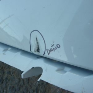 Parachoque corner trasero copiloto volvo xc40 2018 2022 daños