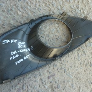 moldura bisel neblinero chofer santa fe 2010 2012 original usado