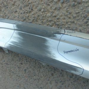 moldura parachoque inferior trasera bmw X1 f48 2021 2022 daños