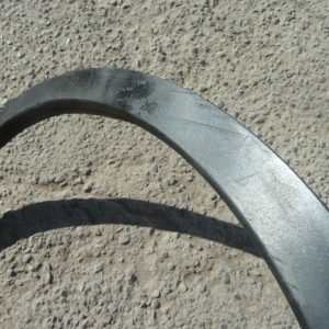 moldura qashqai j10 2009 2013 paso rueda trasera chofer daños