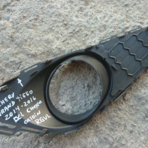 moldura bisel tapa parachoq chofer grand tiggo 2014 2016 usado