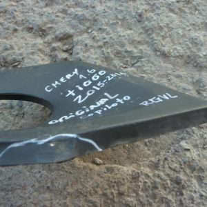 moldura bisel tapa parachoq copiloto chery tiggo 2015 2016 daño