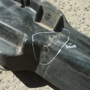 Refuerzo kia rio 4 sedan 2012 2014 trasero daños