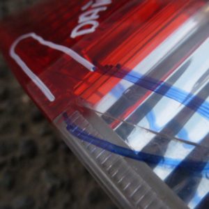 foco chery tiggo 2009 2012 trasero copiloto daños