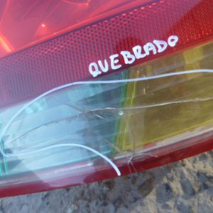 foco chevrolet sail 2013 2015 trasero copiloto original daños