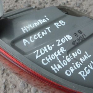 foco accent rb 2017 2018 trasero copiloto original daños