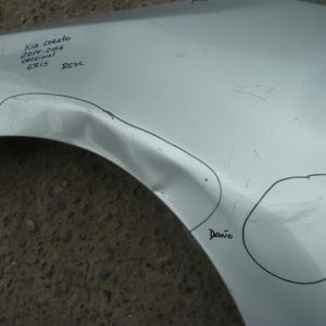 tapabarro kia cerato 2014 2016 original delantero chofer daños