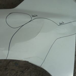 tapabarro kia cerato c 2010 2012 alternativo delant chofer daños