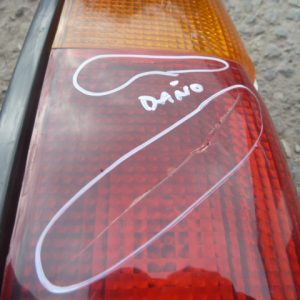 foco nissan d21 1994 1999 trasero copiloto alternativo daños