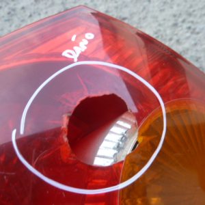 foco toyota corolla 2004 2005 trasero chofer original quebrado