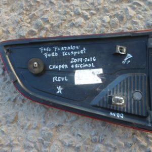 foco ecosport 2014 2016 de portalón trasero chofer daños