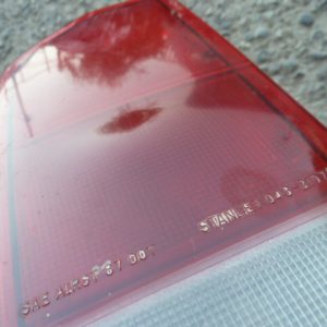 foco suzuki sidekick 1991 1998 trasero chofer mica deformada