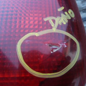 foco suzuki baleno sedan 1996 1998 2003 trasero copiloto daños