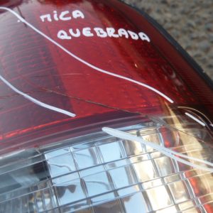 foco mitsubishi galant 2002 2005 trasero copiloto daños