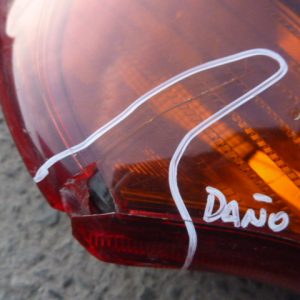 foco hyundai santa fe 2017 2018 halogeno trasero chofer daños