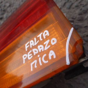 foco honda accord 1993 1994 de maleta trasero copiloto daño