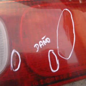 foco honda integra 1996 de maleta trasero copiloto daños