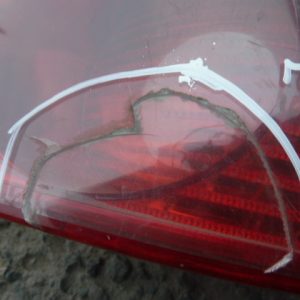 foco passat station 2001 2004 trasero copiloto original daños