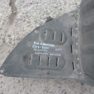 Guardafango kia carnival 2016 2020 delantero copiloto daños