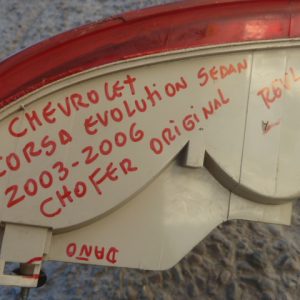 foco chevrolet evolution sedan 2003 2006 trasero chofer daños