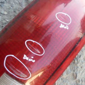 foco chevrolet silverado 1994 1998 trasero chofer original daños