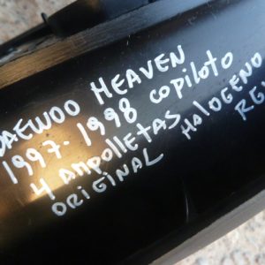foco daewoo heaven 1996 1998 4amp trasero copiloto daños