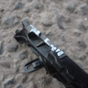 mensula soporte toyota yaris sport 2013 trasera chofer daños