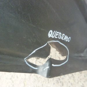 Guardafango toyota yaris sport 2016 2017 delantero chofer daños