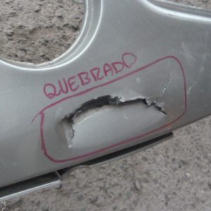 parachoque ford ecosport 2014 2017 delantero original daños