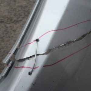 parachoque hyundai tucson 2011 2012 delantero original quebrado