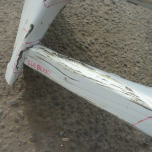 parachoque rexton yrx212 2020 2021 delantero original quebrado