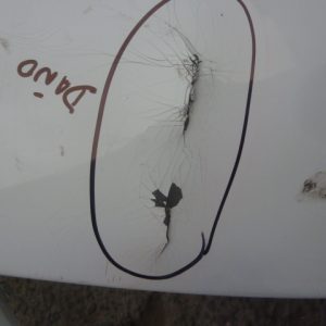 parachoque kia cerato c 2011 2012 delantero original daños