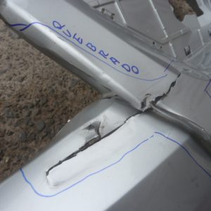 parachoque great wall wingle 7 2020 2023 delantero daños