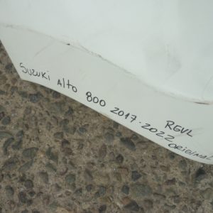 parachoque suzuki alto 800 2017 2022 trasero daños