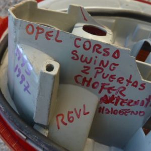 foco opel corsa 2 puerta 1993 1997 trasero chofer alternativo daño