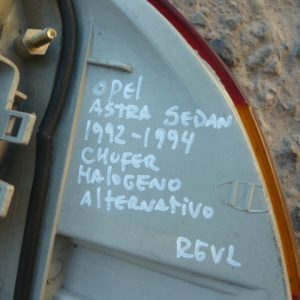 foco astra sedan 1992 1994 alternativo trasero chofer daños
