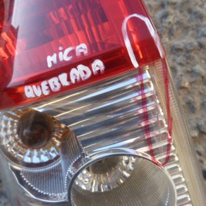 foco chery tiggo 2008 2012 trasero chofer daños