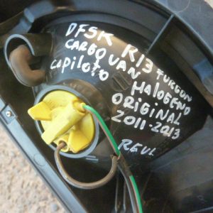 foco dfsk r13 cargo van / furgon 2011 2013 trasero copiloto