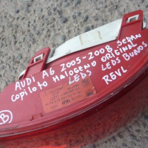 foco audi a6 sedan 2005 2008 trasero copiloto halogeno/leds