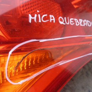 foco audi q7 2007 2008 2009 trasero chofer daños