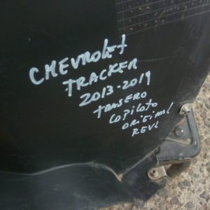 Guardafango chevrolet tracker 2013 2019 trasero copiloto original