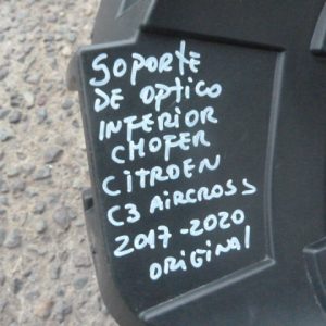 mensula soporte citroen c3 aircross 2017-20 bajo optico copiloto daño