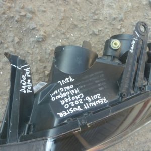 optico renault duster 2018 2019 2020 chofer – dañado