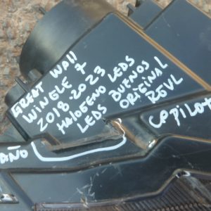 optico gw wingle 7 2018 2019 2023 copiloto halog/leds – daños