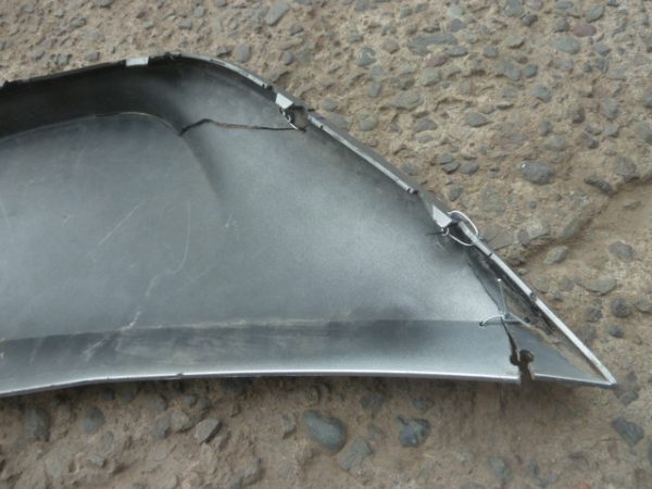 moldura mg hs 2022 2023 inferior parachoque trasero daños - Imagen 10