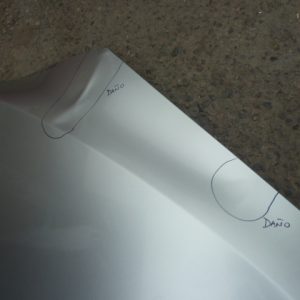 capot mazda 2 2007 2008 2009 2010 2011 2014 original dañado